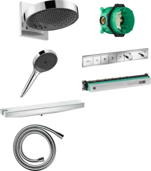 Душевой комплект Hansgrohe Rainfinity 250 (3 jet) 26232000 + 26864000 + 28272000 + 26843000 + 15382000