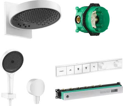Душевой комплект Hansgrohe Rainfinity 250 (3 jet) 26232700 + 26852700 + 26453700 + 15382700