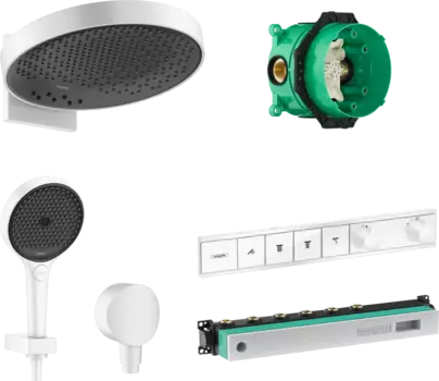 Душевой комплект Hansgrohe Rainfinity 360 (3 jet) 26234700 + 26852700 + 26453700 + 15382700