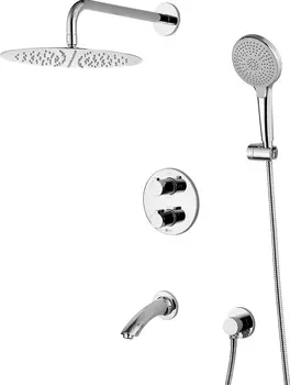 Душевой комплект Lemark Yeti LM7822С С ВНУТРЕННЕЙ ЧАСТЬЮ LM7822C