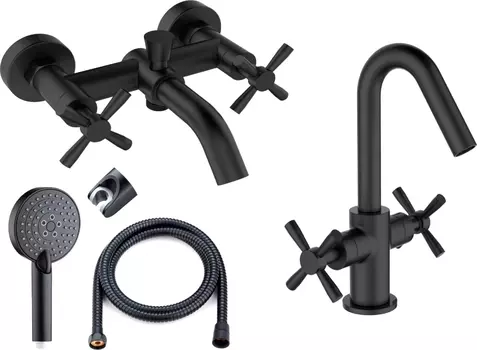 Душевой комплект Orange Mia M34-311b черный