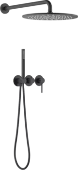 Душевой комплект Timo Saona SX-2349/03SM С ВНУТРЕННЕЙ ЧАСТЬЮ, черный