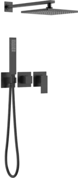 Душевой комплект Timo Selene SX-2169/03SM С ВНУТРЕННЕЙ ЧАСТЬЮ, черный