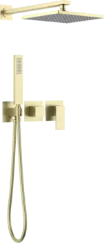 Душевой комплект Timo Selene SX-2169/17SM С ВНУТРЕННЕЙ ЧАСТЬЮ, золото матовое