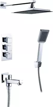 Душевой комплект Timo Tetra-thermo SX-0199/00 С ВНУТРЕННЕЙ ЧАСТЬЮ SX-0199/00SM