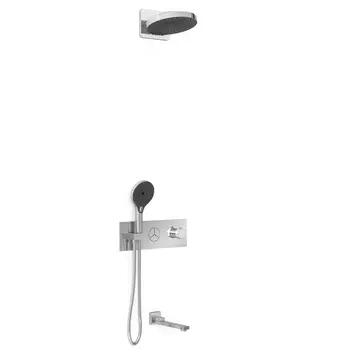 Душевой комплект Vincea Inspire VSFW-432TI1CH с термостатом, хром