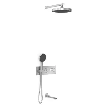 Душевой комплект Vincea Inspire VSFW-432TI2CH с термостатом, хром