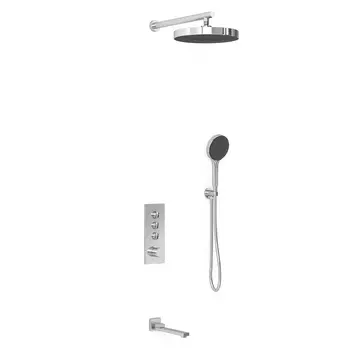Душевой комплект Vincea Inspire VSFW-433TI2CH с термостатом, хром
