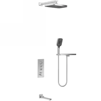 Душевой комплект Vincea VSFW-431T1RCH с термостатом, хром