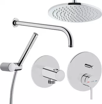 Душевой комплект VitrA Origin A49266EXP С ВНУТРЕННЕЙ ЧАСТЬЮ, хром