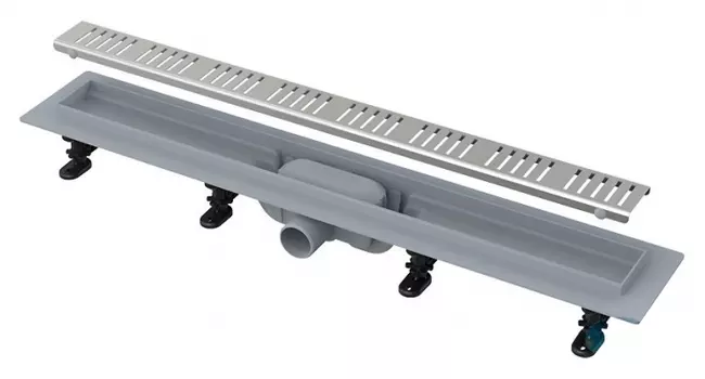 Душевой лоток AlcaPlast Simple APZ10 750 с решеткой и опорами APZ10-750 / APZ10-750M