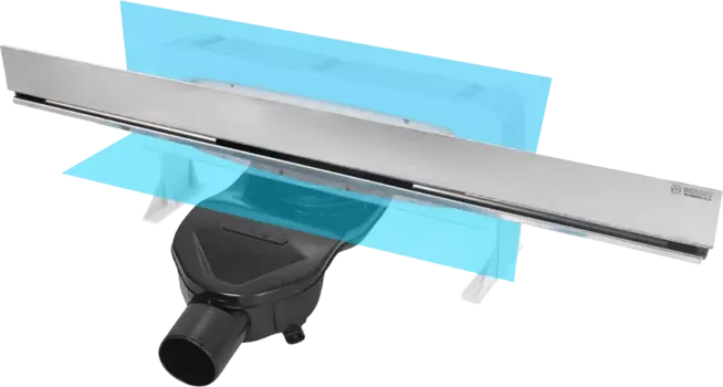 Душевой лоток Berges Wasserhaus Wall Line 60 см 090176