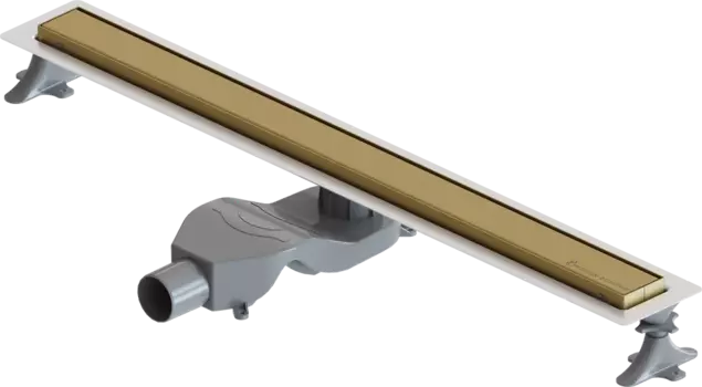 Душевой лоток Boheme Premium Linear 80 см, матовое золото 982-80-MG