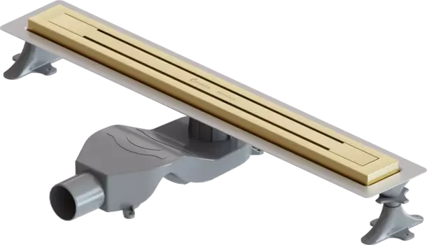 Душевой лоток Boheme Premium Trendy 60 см, золото 983-60-G