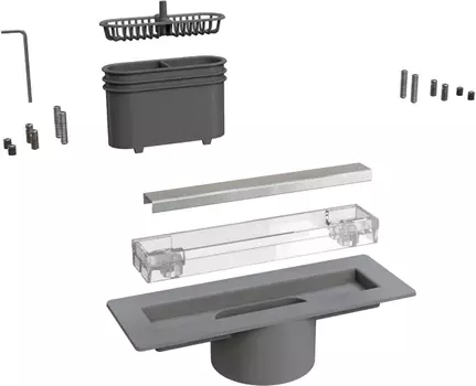 Душевой лоток Bonomini Canalissima 6825WL20SWZ 20 см