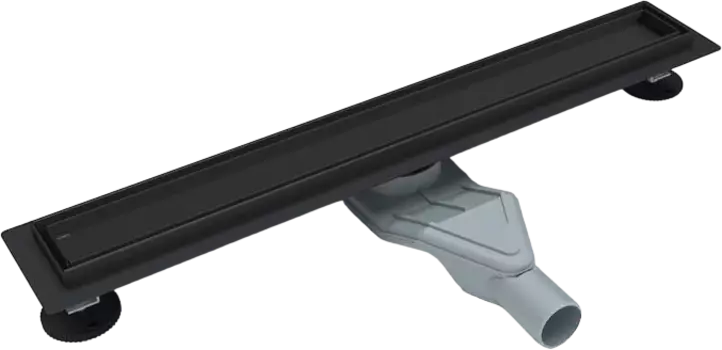 Душевой лоток Esbano Combi Tile 70 cм, матовый черный ESTRCOMTILE70MB