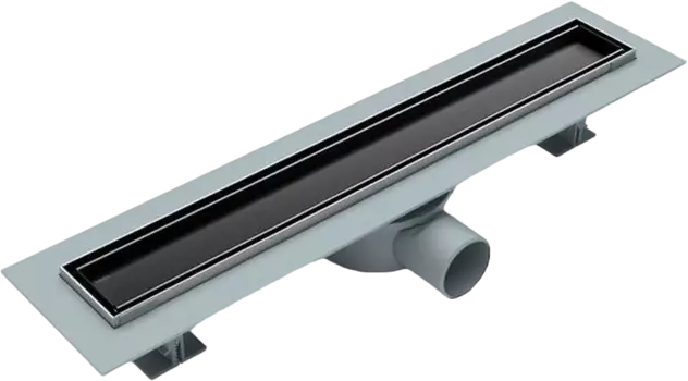 Душевой лоток Esbano Eco Tile 70 cм, матовый черный ESTRECOTILE70MB