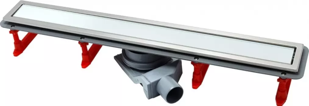 Душевой лоток Pestan Confluo Premium Line 850 белое стекло/сталь 13000285