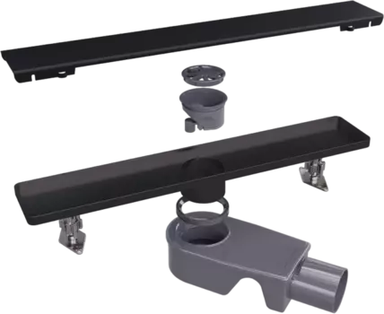 Душевой лоток RGW Shower Drain SDR-20B 60 см, черный 47212060-04
