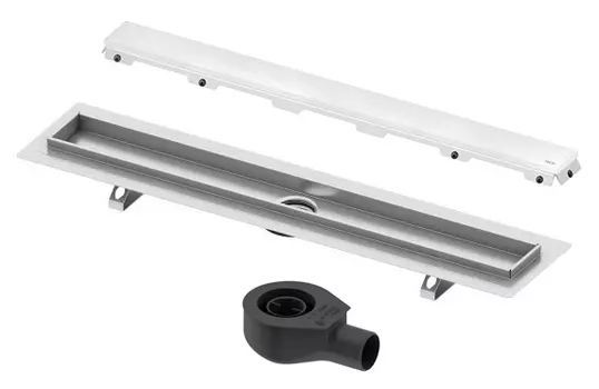 Душевой лоток Tece TECEdrainline 120 см стекло с сифоном