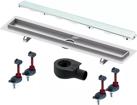 Душевой лоток TECE TECEdrainline 150 см стекло зеленое