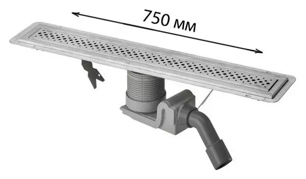 Душевой лоток Viega Advantix с решеткой 619053