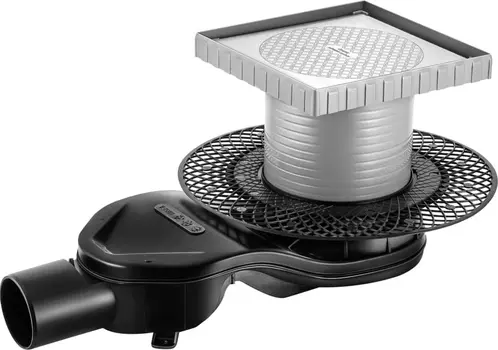 Душевой трап Berges Wasserhaus Platz Keramik 093162 15x15 см