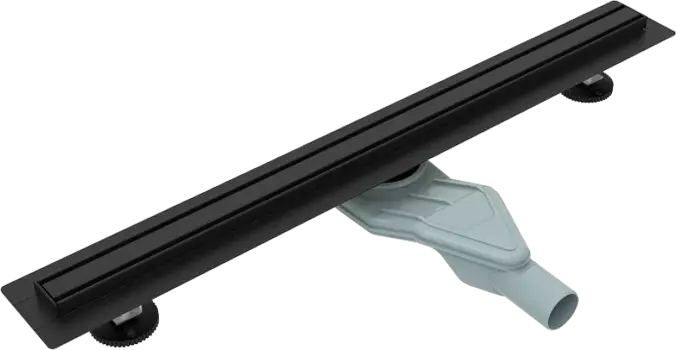 Душевой трап (лоток) Esbano Slim Side 60 cм, матовый черный S-SIDE-60MB