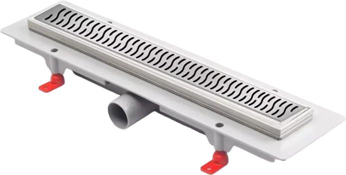 Душевой трап (лоток) Paini Harmony 55 см, с рамкой, хром CH550HN