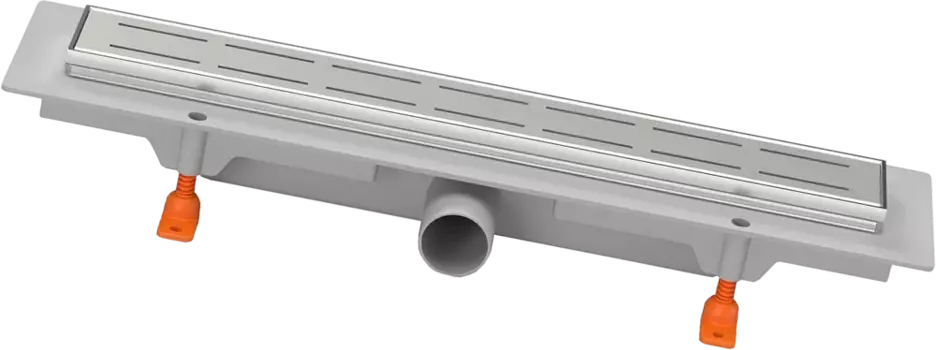 Душевой трап (лоток) Paini Line 45 см, с рамкой, хром глянец CH450LN