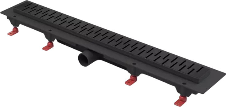 Душевой трап (лоток) Paini Medium 65 см, черный матовый CH650MC