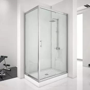 Душевой уголок Aquanet Alfa 273606 80х158,5х200 стекло прозрачное, профиль хром