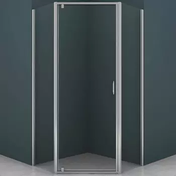 Душевой уголок Azario Dallas AZ-112P 90*90 профиль хром, стекло прозрачное