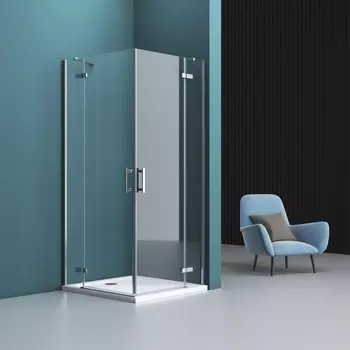 Душевой уголок BelBagno Kraft AH-22-100/80-C-Cr R KRAFT-AH-22-100/80-C-Cr-R