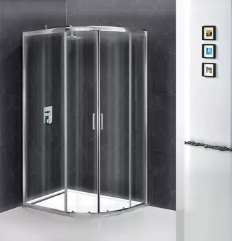 Душевой уголок BelBagno Uno-195 RH 2 120/90 C Cr стекло прозрачное UNO-195-RH-2-120/90-C-Cr