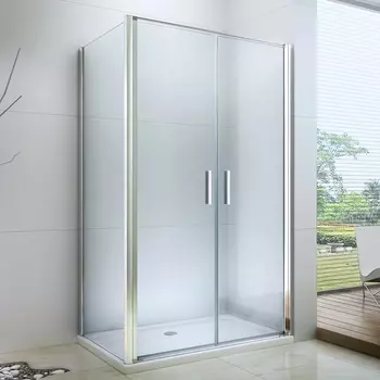 Душевой уголок Berges Wasserhaus Legos LS-3 100х80 см, профиль хром /061048