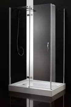 Душевой уголок Cezares Bergamo AH1 120/90 C Cr L BERGAMO-AH-1-120/90-C-Cr-L