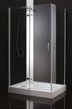Душевой уголок Cezares Bergamo AH1 90/80 C Cr L BERGAMO-AH-1-90/80-C-Cr-L