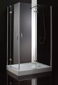 Душевой уголок Cezares Bergamo AH2 120/90 C Cr L BERGAMO-AH-2-120/90-C-Cr-L