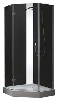 Душевой уголок Cezares Bergamo P1 90 C Cr L IV BERGAMO-W-P-1-90-C-Cr-L-IV