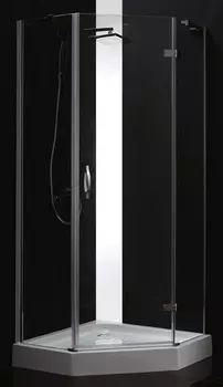Душевой уголок Cezares Bergamo P1 90 C Cr R IV BERGAMO-P-1-90-C-Cr-R-IV