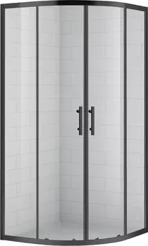 Душевой уголок Cezares Eco O R 2 90 C NERO ECO-O-R-2-90-C-NERO