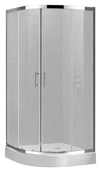 Душевой уголок Cezares Eco R-2-80-P-Cr стекло punto ECO-O-R-2-80-P-Cr