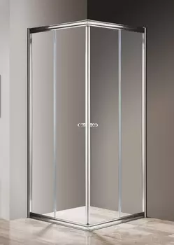 Душевой уголок Cezares Giubileo-A-2-90 прозрачное стекло, хром GIUBILEO-A-2-90-SCORREVOLE-C-Cr