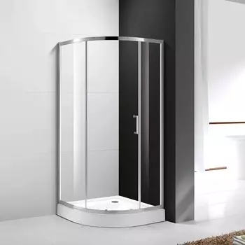 Душевой уголок Cezares Molveno R 1 100 C Cr IV стекло прозрачное MOLVENO-R-1-100-C-Cr-IV