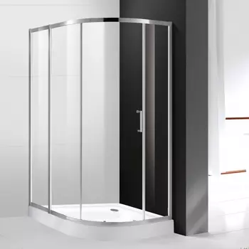 Душевой уголок Cezares Molveno RH 2 120/90 C Cr IV стекло прозрачное MOLVENO-RH-2-120/90-C-Cr-IV