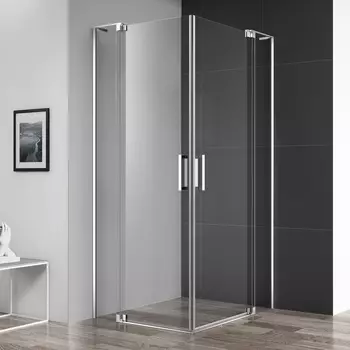 Душевой уголок Cezares Slider A 2 100/110 C Cr профиль хром, стекло прозрачное SLIDER-A-2-100/110-C-Cr