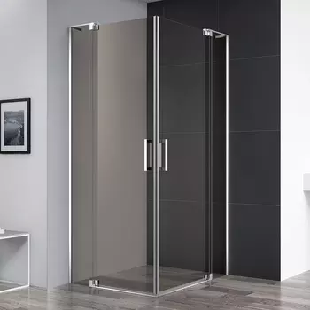 Душевой уголок Cezares Slider A 2 100/110 BR Cr профиль хром, стекло бронза SLIDER-A-2-100/110-BR-Cr