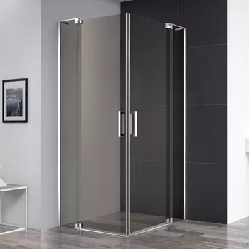 Душевой уголок Cezares Slider AH 2 70/80-100/110 BR Cr профиль хром, стекло бронза SLIDER-AH-2-70/80-100/110-BR-Cr