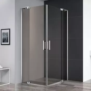 Душевой уголок Cezares Slider AH 2 80/90-100/110 BR Cr профиль хром, стекло бронза SLIDER-AH-2-80/90-100/110-BR-Cr